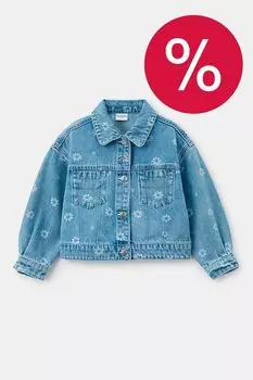 Куртка джинсовая с принтом Balabala