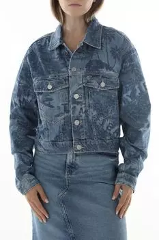 Куртка джинсовая с принтом Tommy Jeans