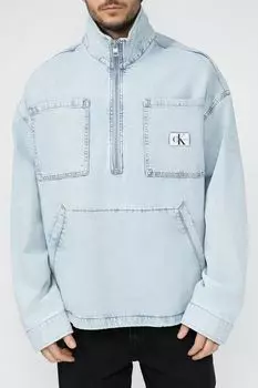 Куртка джинсовая с воротником стойкой Calvin Klein Jeans