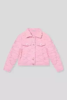 Куртка джинсовая с вышивкой Choupette