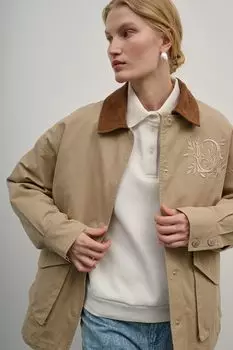 Куртка хлопковая с накладными карманами DREAMS by Alena Akhmadullina