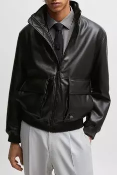 Куртка из искусственной кожи HUGO