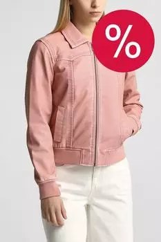 Куртка из искусственной кожи с карманами Desigual