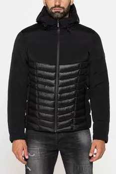 Куртка комбинированная с капюшоном Carrera Jeans