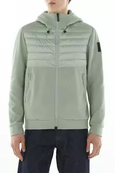 Куртка комбинированная с капюшоном на молнии Bomboogie