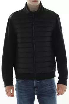 Куртка комбинированная с воротником стойкой на молнии Bomboogie