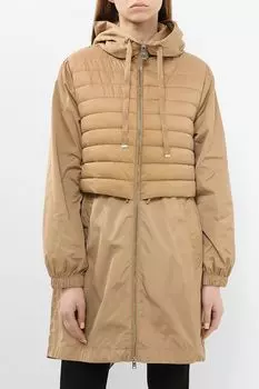 Куртка комбинированные с капюшоном Rinascimento