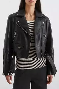 Куртка-косуха кожаная Marc O'Polo