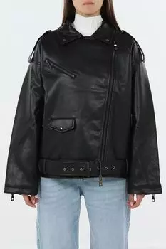 Куртка-косуха с ремнем на поясе BELUCCI