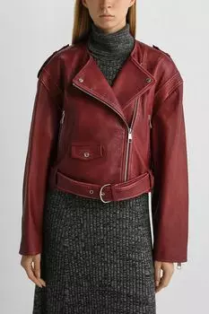 Куртка кожаная BOSS