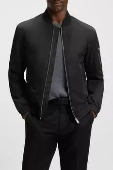 Куртка на молнии с эластичными деталями BOSS