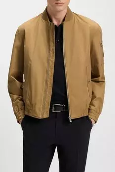 Куртка на молнии с эластичными деталями BOSS