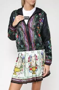Куртка на молнии с принтом VERSACE JEANS COUTURE