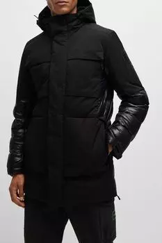 Куртка-парка водоотталкивающая с пуховым наполнителем BOSS