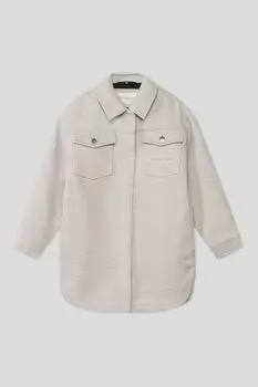 Куртка-рубашка с накладными карманами Calvin Klein Jeans