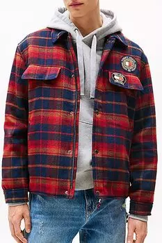 Куртка-рубашка в клетку Tommy Jeans