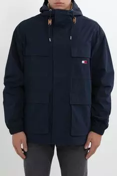 Куртка с капюшоном и накладными карманами Tommy Jeans