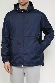 Куртка с капюшоном и подолом на кулиске Ea7