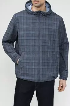 Куртка с капюшоном в клетку Esprit Casual