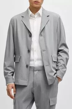 Куртка с отложным воротником BOSS