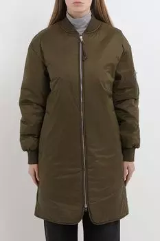 Куртка с трикотажными манжетами удлиненная Marc O'Polo Denim