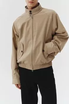 Куртка с воротником стойкой и эластичным поясом Dunst