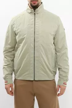 Куртка с воротником стойкой на эластичном поясе DTMD