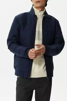 Куртка стеганая на молнии с воротником стойкой Lacoste