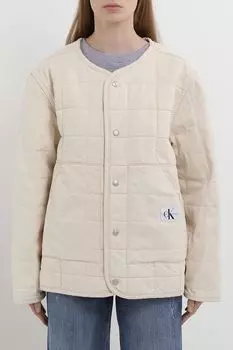 Куртка стеганая с накладными карманами Calvin Klein Jeans