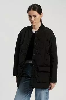 Куртка стеганая с накладными карманами Nume