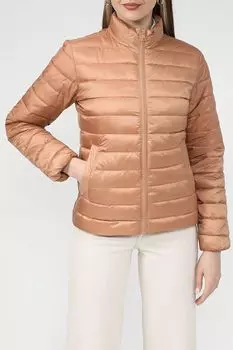 Куртка стеганая с воротником стойка TWINSET