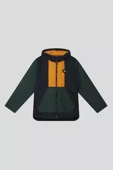 Куртка утепленная комбинированная с капюшоном PEPE JEANS