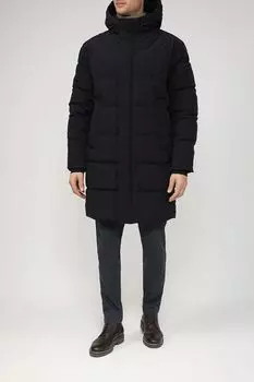 Куртка утепленная прямого кроя с капюшоном Cinque