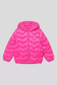 Куртка утепленная с капюшоном Benetton