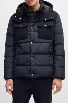 Куртка утепленная с капюшоном BOSS