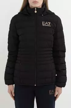Куртка утепленная с капюшоном Ea7