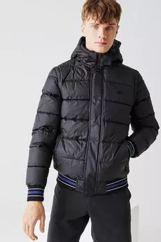 Куртка утепленная с капюшоном и эластичными манжетами Lacoste