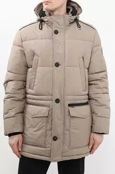 Куртка утепленная с капюшоном и карманами Bugatti