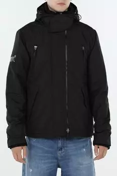 Куртка утепленная с капюшоном и карманами Superdry