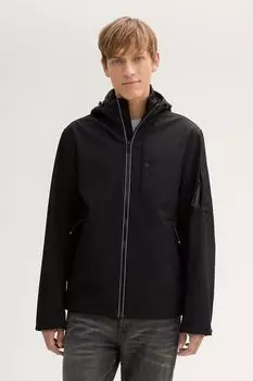 Куртка утепленная с капюшоном и карманами TOM TAILOR