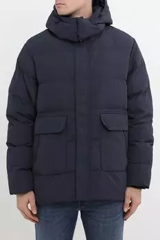 Куртка утепленная с капюшоном и накладными карманами MARCO DI RADI