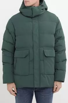 Куртка утепленная с капюшоном и накладными карманами MARCO DI RADI