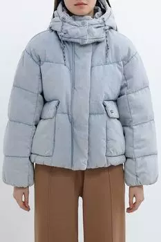 Куртка утепленная с капюшоном и накладными карманами LEVI'S