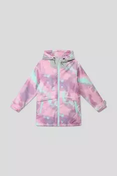 Куртка утепленная с капюшоном и принтом Ника Oldos