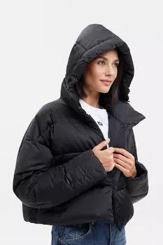 Куртка утепленная с капюшоном укороченная G'n'K