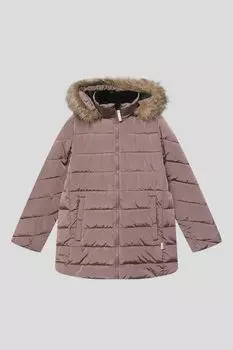 Куртка утепленная с мехом на капюшоне Lassie