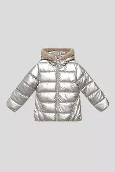 Куртка утепленная с мехом на капюшоне Mayoral