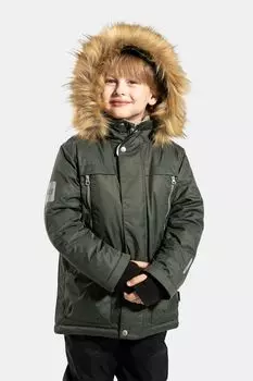 Куртка утепленная с меховой опушкой Kisu