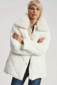 Куртка утепленная с меховой опушкой Nume