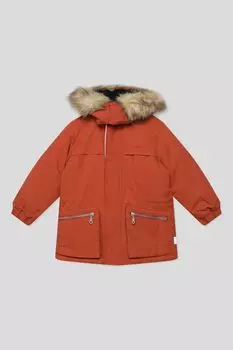 Куртка утепленная с меховой опушкой Seija Lassie